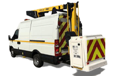 Car Hire Carshalton - 12.5M Cherry Picker 3.5T - Van hire Carshalton