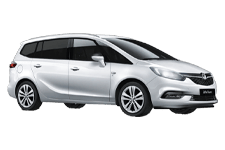 Car Hire Carshalton - Vauxhall Zafira 7-Seater - Minibus hire Carshalton